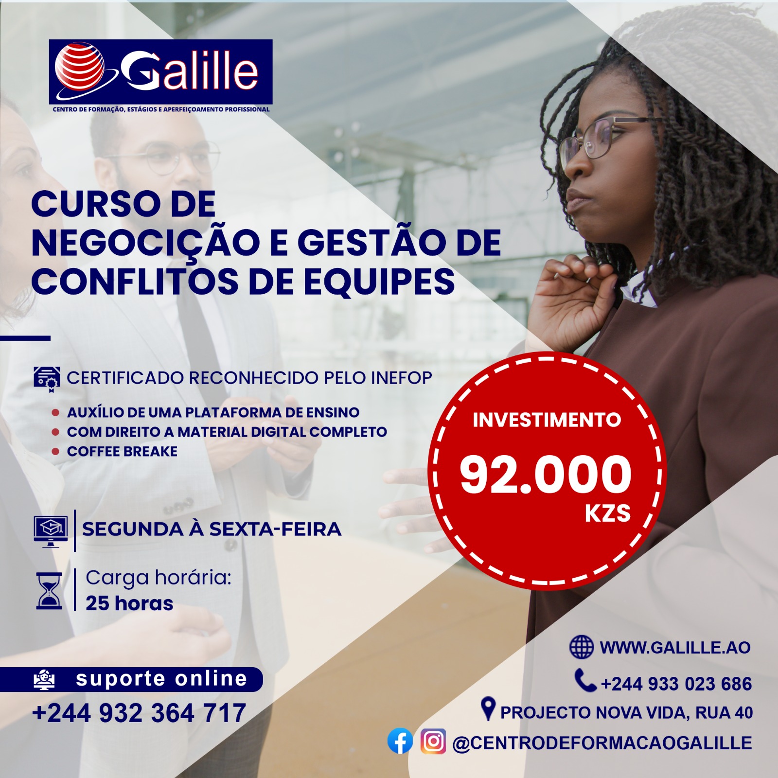 Curso de Negociação e Gestão de Conflitos