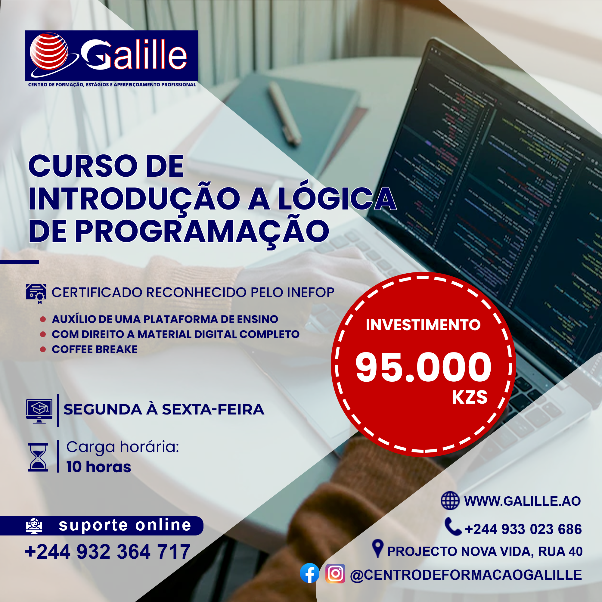 Curso de Introdução à lógica de programação